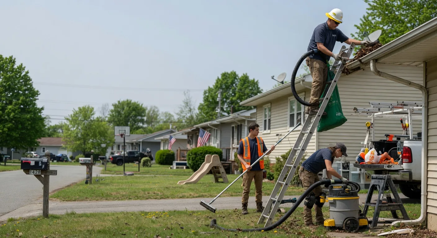 Gutter Installation in Willisville, IL near me